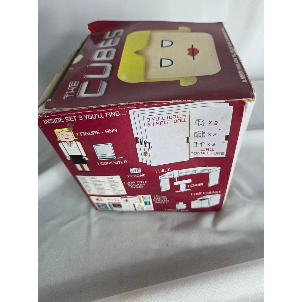 The Cubes Set, Ann Office Worker Action Figure Playset